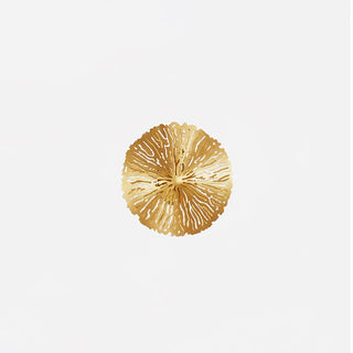 Lustra Applique Murale Feuille De Lotus En Laiton-Luire