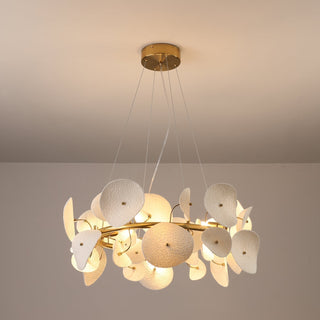 Virinira Lustre en céramique à pétales d'élégance moderne