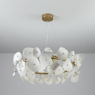 Virinira Lustre en céramique à pétales d'élégance moderne