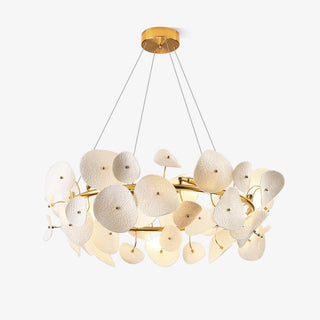 Virinira Lustre en céramique à pétales d'élégance moderne