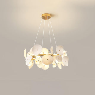 Virinira Lustre en céramique à pétales d'élégance moderne