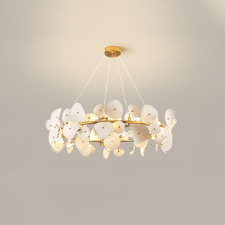 Virinira Lustre en céramique à pétales d'élégance moderne