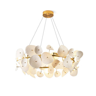 Virinira Lustre en céramique à pétales d'élégance moderne