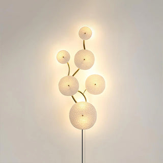 Lotus Petal Plug-in Wall Lamp-Neutral Decor
