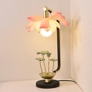 Olivia Lampe de Table en Céramique Naturelle