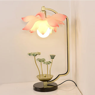Olivia Lampe de Table en Céramique Naturelle