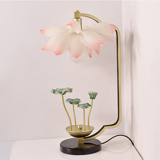 Olivia Lampe de Table en Céramique Naturelle