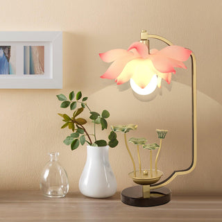 Olivia Lampe de Table en Céramique Naturelle