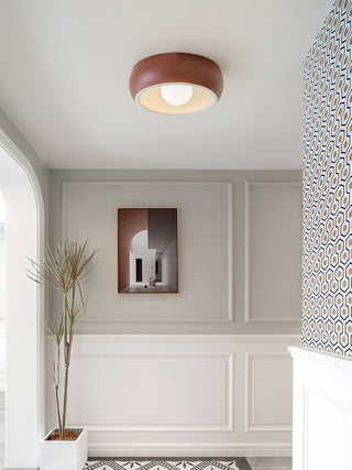 Louis Moderne Minimaliste Ronde Verre Plafonnier