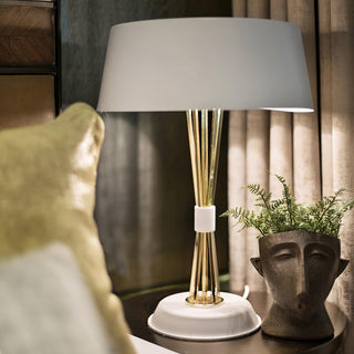 Maeve Clear Table Lamp-Neutral Decor