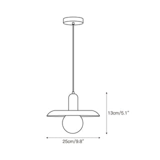 Ulcaran Lampe à Suspension Moderne Minimaliste En Métal Et Marbre