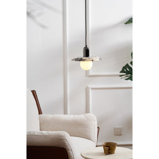 Ulcaran Lampe à Suspension Moderne Minimaliste En Métal Et Marbre