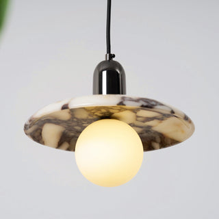 Ulcaran Lampe à Suspension Moderne Minimaliste En Métal Et Marbre