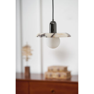Ulcaran Lampe à Suspension Moderne Minimaliste En Métal Et Marbre