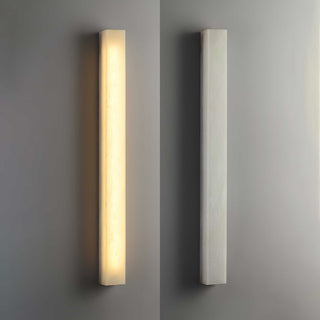 Irina Cylindrique Albâtre Luminaire Mural