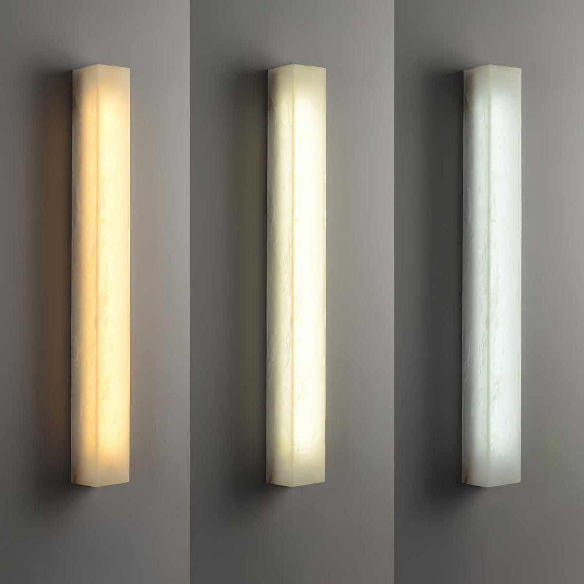 Mireline Cylindrique Albâtre Luminaire Mural