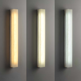 Irina Cylindrique Albâtre Luminaire Mural
