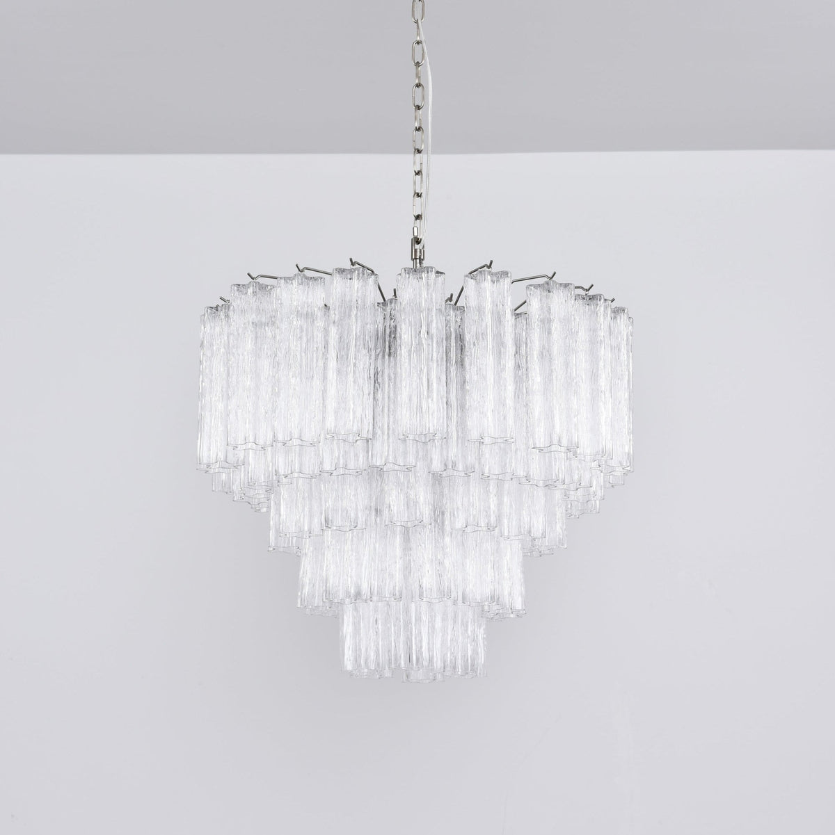 Elvira Lustre Transparent Verre Multi-Étage Cristal Lueur