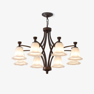 Viloros Lustre Verre Cloche Premium Traditionnel