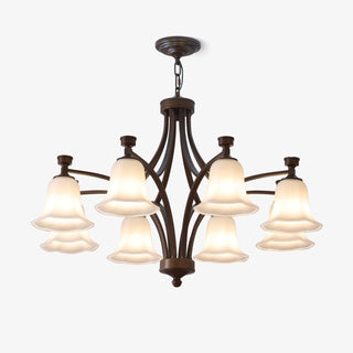 Viloros Lustre Verre Cloche Premium Traditionnel