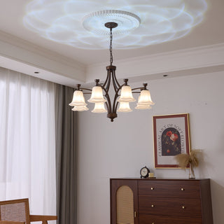 Viloros Lustre Verre Cloche Premium Traditionnel