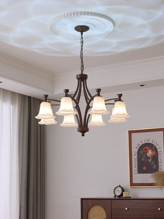 Viloros Lustre Verre Cloche Premium Traditionnel
