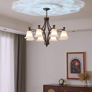 Viloros Lustre Verre Cloche Premium Traditionnel