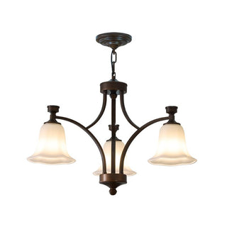 Viloros Lustre Verre Cloche Premium Traditionnel
