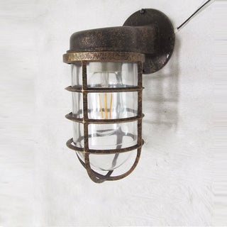 Ozorel Applique Murale Vintage Unique en Métal et Verre