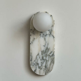 Comarion Applique Murale Marbre Blanc Jade Art Nordic Premium