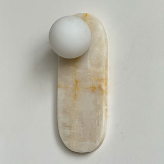 Comarion Applique Murale Marbre Blanc Jade Art Nordic Premium