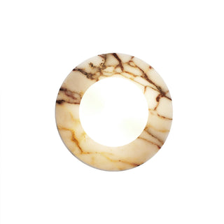 Arthaen Applique Murale Travertin Marbre Flushmount Minimaliste Moderne