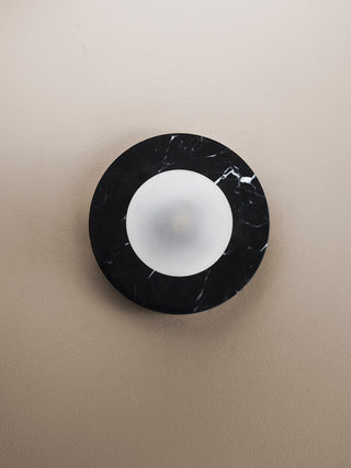 Arthaen Applique Murale Travertin Marbre Flushmount Minimaliste Moderne