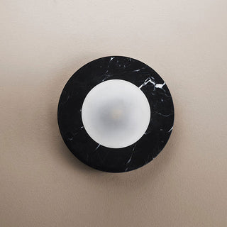 Arthaen Applique Murale Travertin Marbre Flushmount Minimaliste Moderne