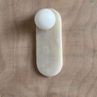 Comarion Applique Murale Marbre Blanc Jade Art Nordic Premium