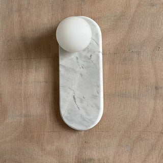 Syraeia Applique Murale Marbre Jade Minimaliste Moderne-Luire