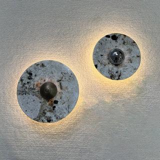 Evraeel Applique Murale Marbre Métal Art Nordic