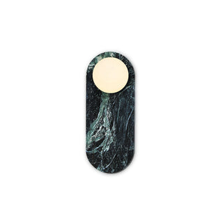 Lucie Applique Murale Ovale Marbre Verre Nordic Premium