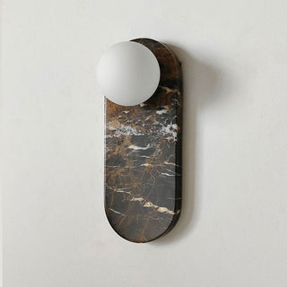 Olnoreth Applique Murale Marbre Verre Art Nordic Premium