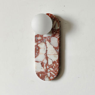 Olnoreth Applique Murale Marbre Verre Art Nordic Premium