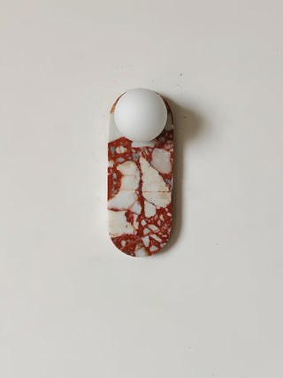Olnoreth Applique Murale Marbre Verre Art Nordic Premium