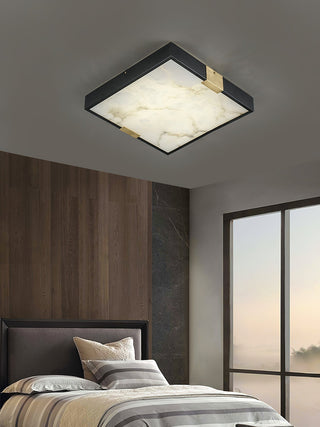 Uphaara Lampe de Plafond Albâtre Minimaliste Moderne