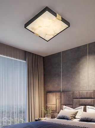 Uphaara Lampe de Plafond Albâtre Minimaliste Moderne