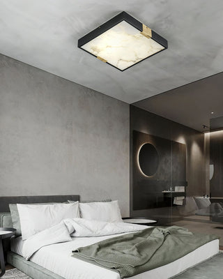 Uphaara Lampe de Plafond Albâtre Minimaliste Moderne