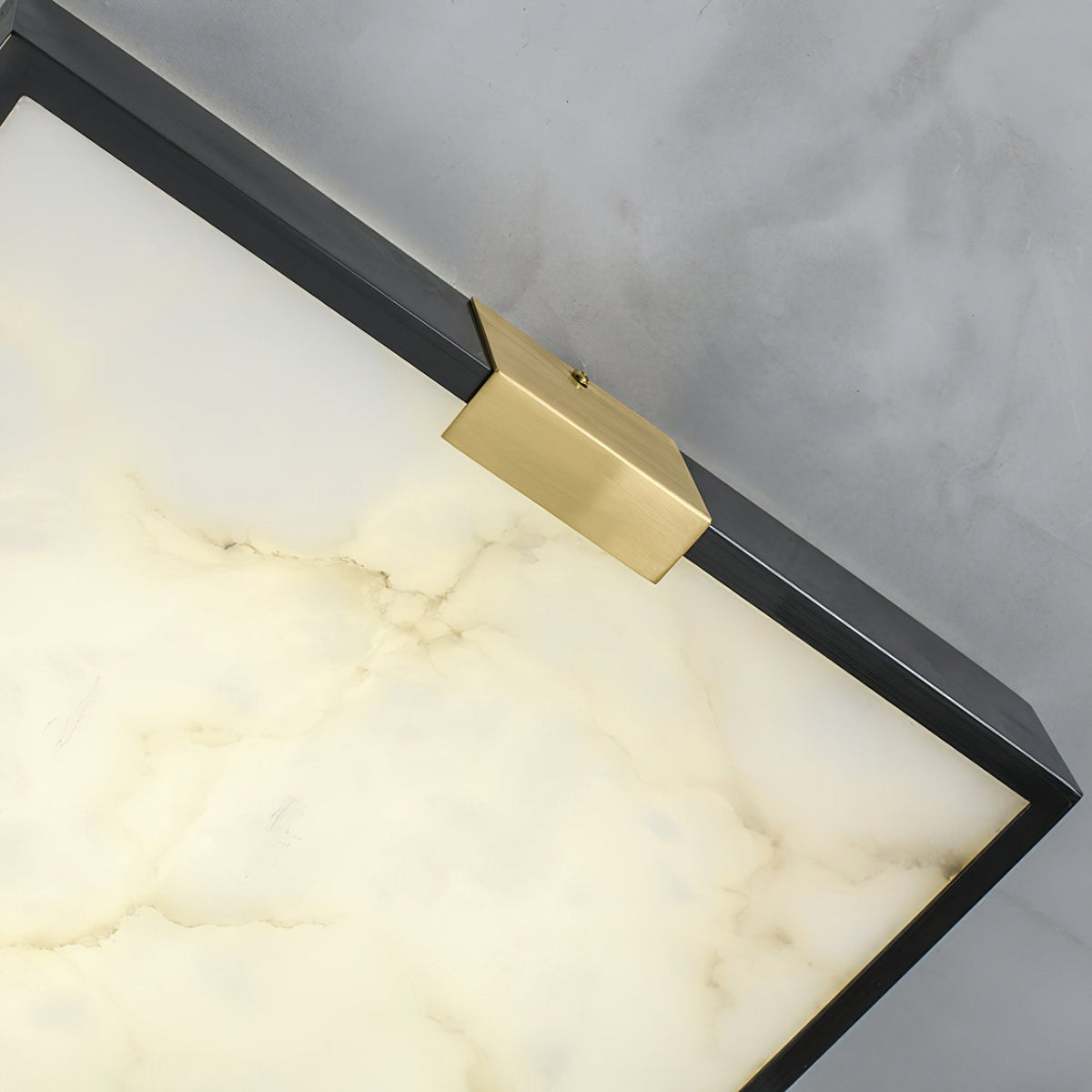Uphaara Lampe de Plafond Albâtre Minimaliste Moderne