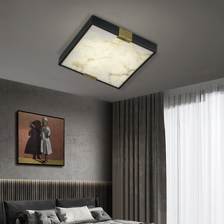 Uphaara Lampe de Plafond Albâtre Minimaliste Moderne