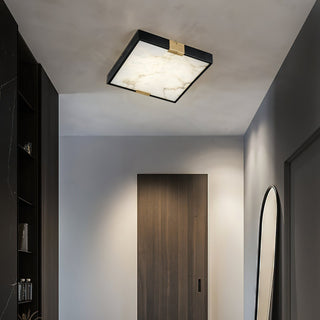 Uphaara Lampe de Plafond Albâtre Minimaliste Moderne