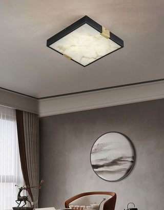 Uphaara Lampe de Plafond Albâtre Minimaliste Moderne