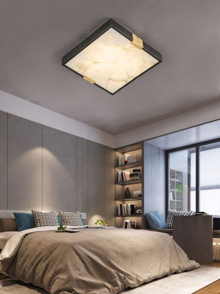 Uphaara Lampe de Plafond Albâtre Minimaliste Moderne