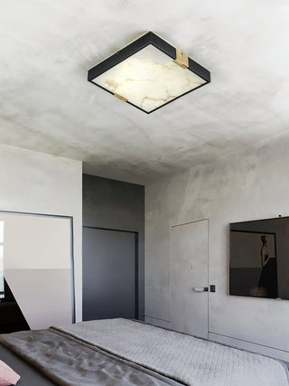 Uphaara Lampe de Plafond Albâtre Minimaliste Moderne